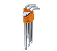 Beta BW 96BPC/SC9 Serie di 9 Chiavi maschio esagonale piegate con un’estre