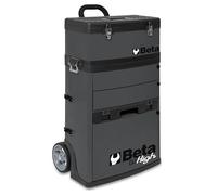 Trolley carrello Beta Tools C41H G cassettiera portautensili a 2 moduli grigio