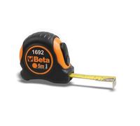 Beta 1692/5 - Flessometri cassa bimateriale in ABS antiurto nastro in acciaio classe di precisione ii