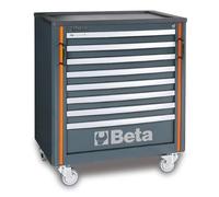 BETA C55C8 - Modulo cassettiera mobile con 8 cassetti per arredo officina