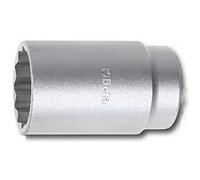 BETA - Chiave a Bussola per Serraggio Dado Mozzo Ruota Auto con Profilo Poligonale, Bussola Professionale per Officina Autoriparazione e Manutenzione Veicoli Lunghezza 76 mm, Serie 969B 36