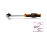 Cricchetto reversibile BETA 920/55 mm.27 1/2" meccanismo a 72 denti meccanico