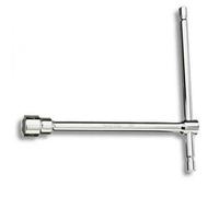Chiave a T esagonale semplice con bussola Beta 950 da 6 a 27 mm cromata