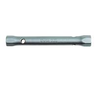 Beta 935 10X11 - Chiavi a tubo doppie esagonali serie leggera cromate satinate