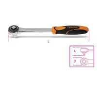 BETA CRICCHETTO SEMPLICE CON ATTACCO QUADRO MASCHIO 1/2" CROMATO 920/50