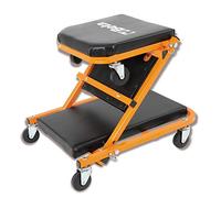 Beta Lettini Sottomacchina con Seggiolini Black/Orange, 8.21 - Struttura Acciaio, Rivestimento PVC, Regolabile Rapidamente