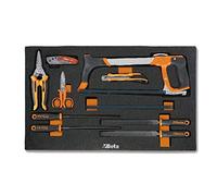 BETA M284 - Vassoio Morbido in Eva Lime e Utensili da Taglio