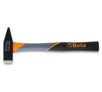 BETA - Martello Tipo Tedesco per Meccanici 1000 g con Manico in Fibra di Vetro, Martello Professionale per Officina Meccanica Manutenzione e Lavorazioni Tecniche Testa in Acciaio Forgiato, 1370T 1000