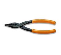 BETA - Pinza Becchi Diritti per Anelli Elastici di Sicurezza per Fori con Manici in PVC Antiscivolo, Pinza Professionale per Montaggio e Smontaggio Seeger Interni Officina Meccanica, 300 mm, 1032 300