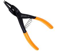BETA - Pinza Becchi Diritti per Anelli Seeger Esterni su Alberi con Manici in PVC Antiscivolo, Pinza Professionale per Montaggio e Smontaggio Anelli Elastici Officina Meccanica, 225 mm, 1036 225