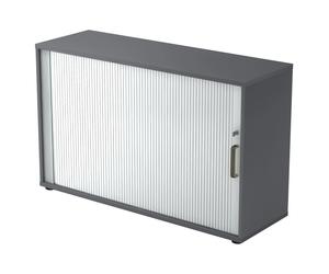 BETA R 1732S | Armadio a serranda | 2 OH maniglia in plastica Grafite