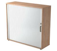 BETA R 1733S | Armadio a serranda | 3 OH maniglia in plastica Noce