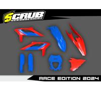 Beta RR 2023 2024 Race edition 2024 Kit plastica colore OEM + protezioni forc...