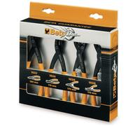 BETA serie 4 Pinze seeger anelli elastici sicurezza becco dritto piegato 1031/S4