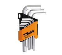 Beta serie di 9 chiavi maschio brugola esagonale piegate cromate compatto 96/SC9