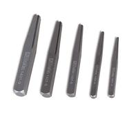 BETA - Serie Estrattori Conici per Viti e Prigionieri Spezzati, Set 5 Estrattori in Acciaio Temprato con Inserimento a Percussione, Rimozione Viti Danneggiate Senza Presa, Utensili Meccanica, 1431/C5