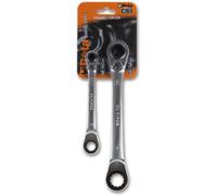 Beta Serie Set 2 chiavi a cricchetto 4 in 1 cric reversibile 8 misure Mod.192/S2