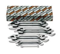 BETA 55/S13 Set Chiavi Forchetta Doppie 13 Pezzi, Utensili Professionali con Acciaio di Qualità e Impugnatura Funzionale