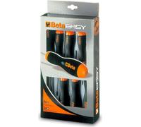 Beta Set Cacciaviti 7 giraviti Punta Nera e Impugnatura bimateriale 1203/D7