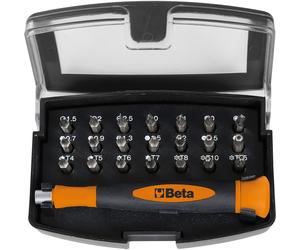 Beta SET MICROGIRAVITE CON 21 INSERITI INTERCAMBIABILI 1256/C21-1 DA 4mm IN ASTUCCIO PLASTICO
