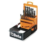 Beta 410/SP25 - Serie di punte elicoidali cilindriche (art. 410) in cassetta