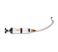 Beta Tools Siringa per olio 1756D – 1,5 L polipropilene trasparente con guarnizione NBR