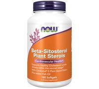 Now Foods Beta-sitosterolo Plant Sterols - 180 sofgels NOW3079