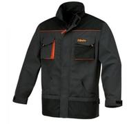 BETA Tools 79090905 Giacche Easy Canvas Grey TG.XXL, Nero, XXL mm