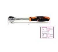 BETA TOOLS CRICCHETTI REVERSIBILI D72 3/8 NI /55