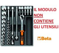 Beta TV80 Modulo rigido bussole esagonali da 1/2" vuoto