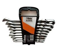 Beta Worker Serie 9 chiavi combinate a cricchetto snodate reversibile supporto