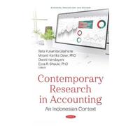 Beta Yulianita Gitaharie Contemporary Research in Accounting (Copertina rigida)