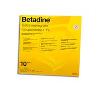 Betadine 10 Garze Impregnate 10x10