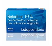 Betadine 10% Soluzione Vaginale 5 Flaloidi + 5 Flaconi + 5 Cannule