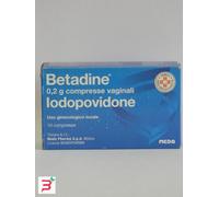 BETADINE*10CPR VAG 200MG