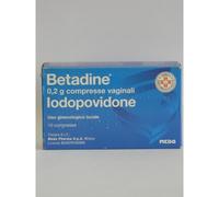 Betadine 200 mg Iodopovidone 10 Compresse Vaginali