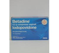 Betadine 200 mg Iodopovidone 10 Compresse Vaginali