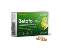 Betafolic Plus Integratore Energia Fisica e Mentale Vitamina B12 B6 e B2 per