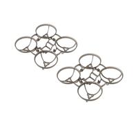 BETAFPV 2pcs Air65 II Whoop Frame Kit for 1S FPV Drone - Transparent Gray | Ultralight Weight, for Champion 65mm FPV Drone, Compatible with Matrix 1S 5IN1 II FC 0702 Motors 31mm/1219S Propeller