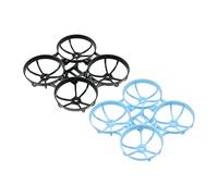 BETAFPV 2pcs Meteor75 Pro Brushless Whoop Frame | Triangle Bilateral Stretch Structure Motor Holder Hole | Larger Lipo Battery Slot for 45mm Propellers 550mAh 1S Lipo 0802SE 1102 Series Motors