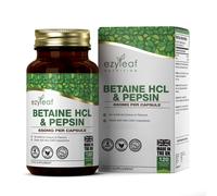 Betaina H on Pepsina 680 mg 120 Capsule Vegane | Integratori Enzima Digestivo