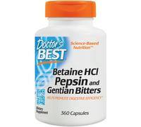 Betaine HCl Pepsin & Gentian Bitters - 360 caps