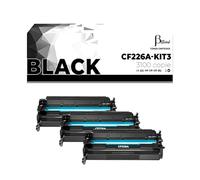 Betaink Kit 3 Toner Compatibili HP 26X 26A CF226A CF226X per HP LaserJet Pro M402D, M402DN, M402DNE, M402DW, M402N, LaserJet Pro M426DW, M426FDN, M426FDW, M426M (3 Nero)