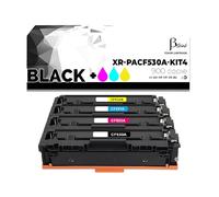 Betaink KIT 4 Toner Compatibili con HP 205A CF530A CF531A CF532A CF533A Cartucce Toner Compatibile per HP Color Laserjet Pro M181FW M181 M180 180N M154A M154NW M154 (1BK1C 1M 1Y)