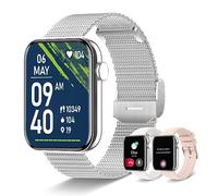 Betatree Smartwatch Donna Uomo Chiamate e Risposta/WhatsApp, 1,85" Orologio Digitale Sportivo Fitness Cronometro Contapassi, 19 Sport Android iOS Smart Watch con Sonno/Cardiofrequenzimetro
