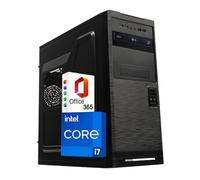 Betazon PC Fisso Desktop NUOVO • Cpu intel core i7-8700 • 32GB RAM DDR4 • 1TB SSD NVME 2.0 • Windows 11 Pro • WiFi • Office 365 • Pronto All'Uso • USB 3.0 • PC Professionale per Ufficio, Casa, Scuola