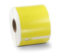 BETCKEY - 1 Grande Rotolo 99014 Etichette Colorate(giallo) Compatibile con DYMO S0722430, 54mm x 101mm, 240 Etichette per Spedizioni Grandi Utilizzo per LabelWriter 450 4XL NON per 550 o 5XL