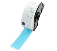 BETCKEY - 1 Rotolo DK-11201 Etichette per Indirizzi Compatibile con Brother, 29mm x 90mm, 400 Etichette Colorate Blu per Stampanti di Etichette Brother QL