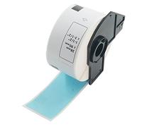 BETCKEY - 1 Rotolo DK-11208 Etichette per Indirizzi Compatibile con Brother, 38mm x 90mm, 400 Etichette Colorate Blu per Stampanti di Etichette Brother QL