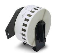 BETCKEY - 1 Rotolo DK-22214 Etichette a Lunghezza Continua Compatibile con Brother, 12mm x 30.48m, 1 Etichette rimovibili per Stampanti di Etichette Brother QL